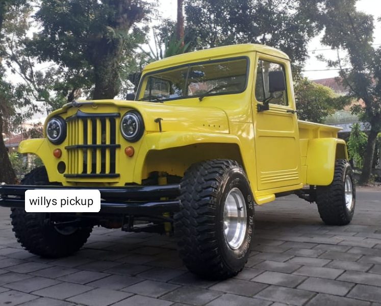 Pickup jeep