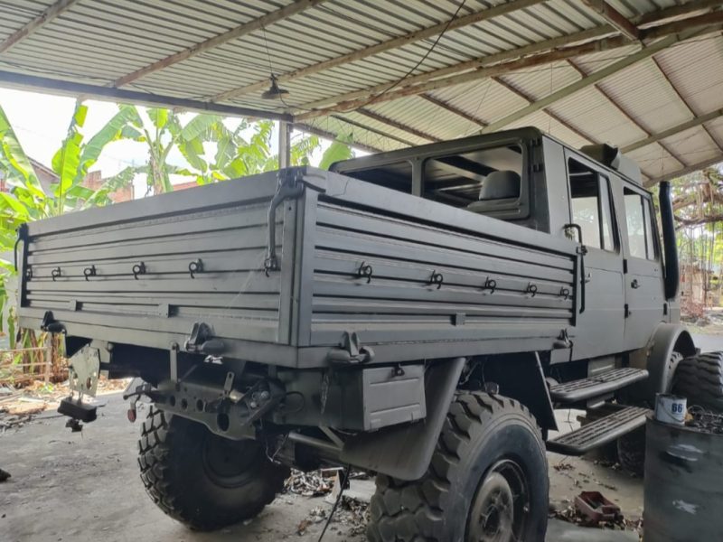 Unimog dobel kabin