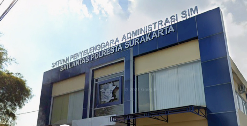 SIM A biaya resmi di solo