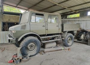 Unimog dobel kabin 